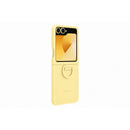 Samsung Silicone Cover With Ring - Samsung Galaxy Z Flip6 - Yellow (SAM-EF-PF741TY)