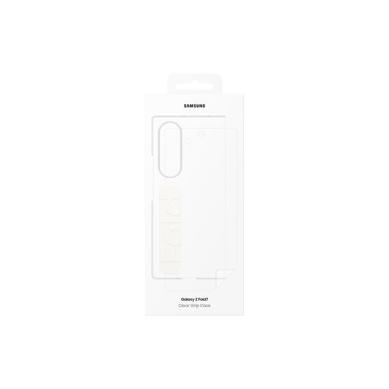 Samsung Clear Grip Case - Samsung Galaxy Z Fold7 - Clear (SAM-EF-QF966CT)