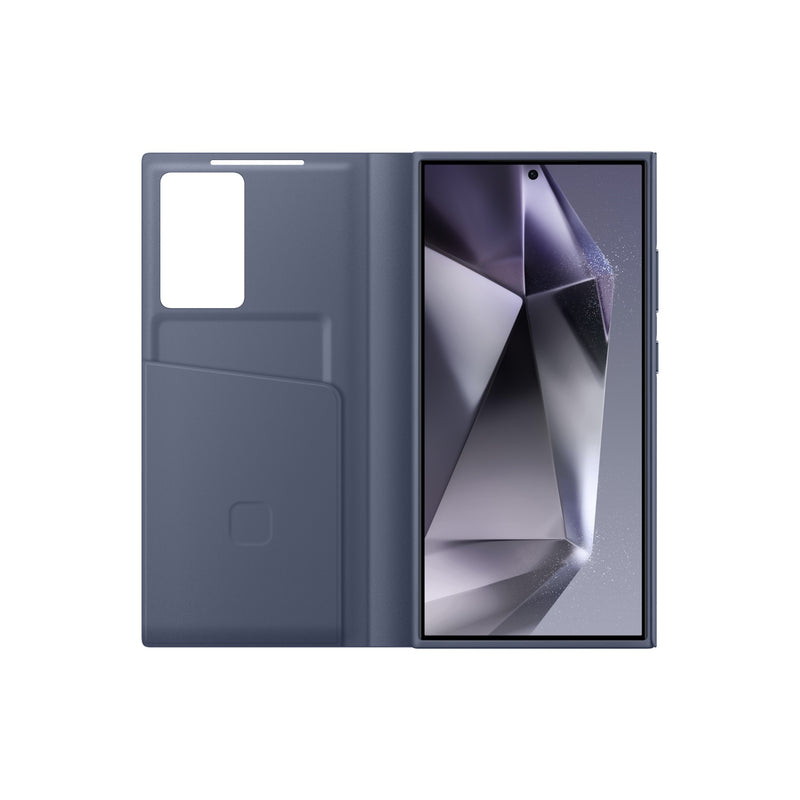 Samsung Smart View Wallet Cover - Samsung Galaxy S24 Ultra - Violet