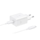 Samsung 1 Port PD Travel Adapter With Type-C Cable 45W - White (SAM-EP-T4511XW)