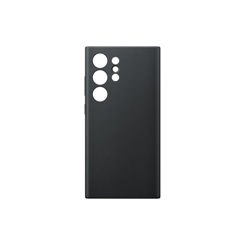 Samsung Vegan Leather Case - Samsung Galaxy S24 Ultra - Black