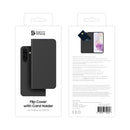 Samsung Mobeen Flip Case With Card Slot - Samsung Galaxy A56 - Black (SAM-GP-FWA566AE)