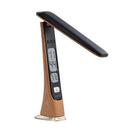 Snug LED Desk Lamp With Clock - Wood (SNLMP-DSKCLK-WD)