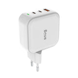 Snug 3 Port PD/USB GaN Wall Charger - 65W - White (SNP-TR-65BUC2-W)