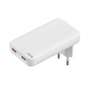 Snug 2 Port PD GaN Slim Wall Charger 45W - White (SNPW-2SLIM45-WH)