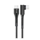 Snug O-Copper Type-C To Type-C Cable 60W - 1.2 Meter Black & Silver