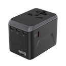 SNUG 5 Port Universal Travel Adapter - 65W - Black (SNPW-UNI65W-B)