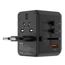 SNUG 5 Port Universal Travel Adapter - 65W - Black (SNPW-UNI65W-B)
