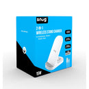 Snug Wireless 2-In-1 Stand Charger 15W - White (SNWI-STD2IN1-WH)