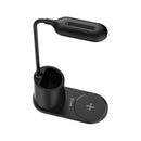 Snug LED Wireless Charger Pad With Pen Holder 15W - Black (SNWI-STDPEN-BK)