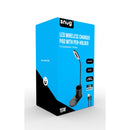 Snug LED Wireless Charger Pad With Pen Holder 15W - Black (SNWI-STDPEN-BK)