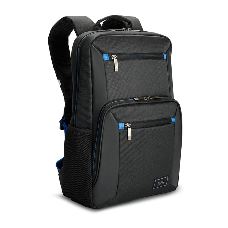 Solo Dash Backpack - Up To 15.6 Inch - Black&Blue (SOLO-PRO722-4)