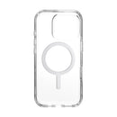 Speck Presidio Perfect Clear MagSafe Case - Apple iPhone 16 Pro - Clear & Chrome (SPK150762-3240)