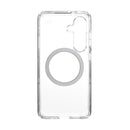 Speck Presidio Perfect Clear Magnet Case - Samsung Galaxy S25 - Clear & Chrome (SPK150873-3199)