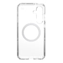 Speck Presidio Perfect Clear Magnet Case - Samsung Galaxy S25+ - Clear & Chrome (SPK150885-3199)