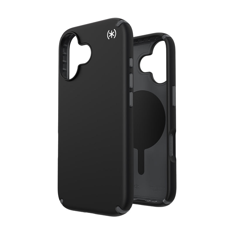 Speck Presidio2 Pro MagSafe Case - Apple iPhone 17 - Black & Slate Grey (SPK150957-D143)