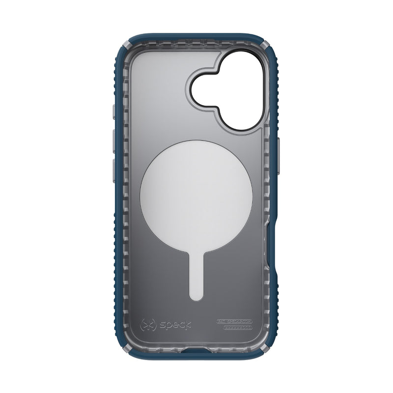Speck Presidio2 Grip MagSafe Case - Apple iPhone 17 Pro Max - Blue & Silver (SPK150958-3261)