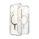 Speck Presidio Lux MagSafe Case - Apple iPhone 17 - Gold Glitter (SPK150960-9221)