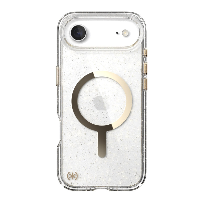 Speck Presidio Lux MagSafe Case - Apple iPhone Air - Gold Glitter (SPK150969-9221)