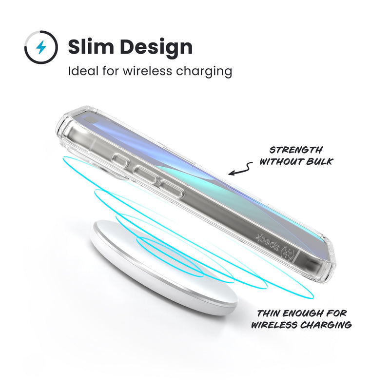 Speck Presidio Perfect Clear Case -  Apple iPhone 17 Pro - Clear (SPK150971-5085)