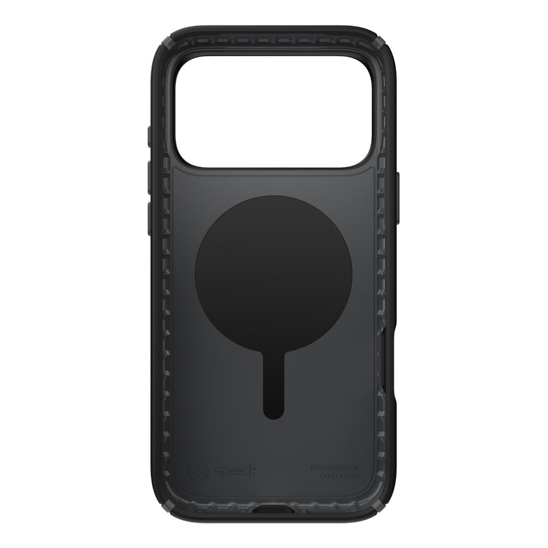 Speck Presidio2 Pro MagSafe Case - Apple iPhone 17 Pro Max - Black & Slate Grey (SPK150984-D143)