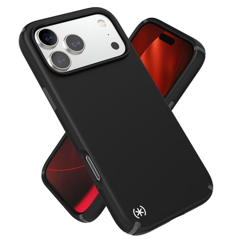 Speck Presidio2 Pro MagSafe Case - Apple iPhone 17 Pro Max - Black & Slate Grey (SPK150984-D143)