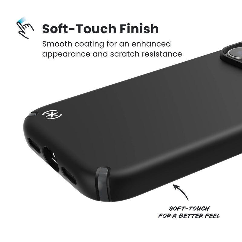Speck Presidio2 Pro MagSafe Case - Apple iPhone 17 Pro Max - Black & Slate Grey (SPK150984-D143)