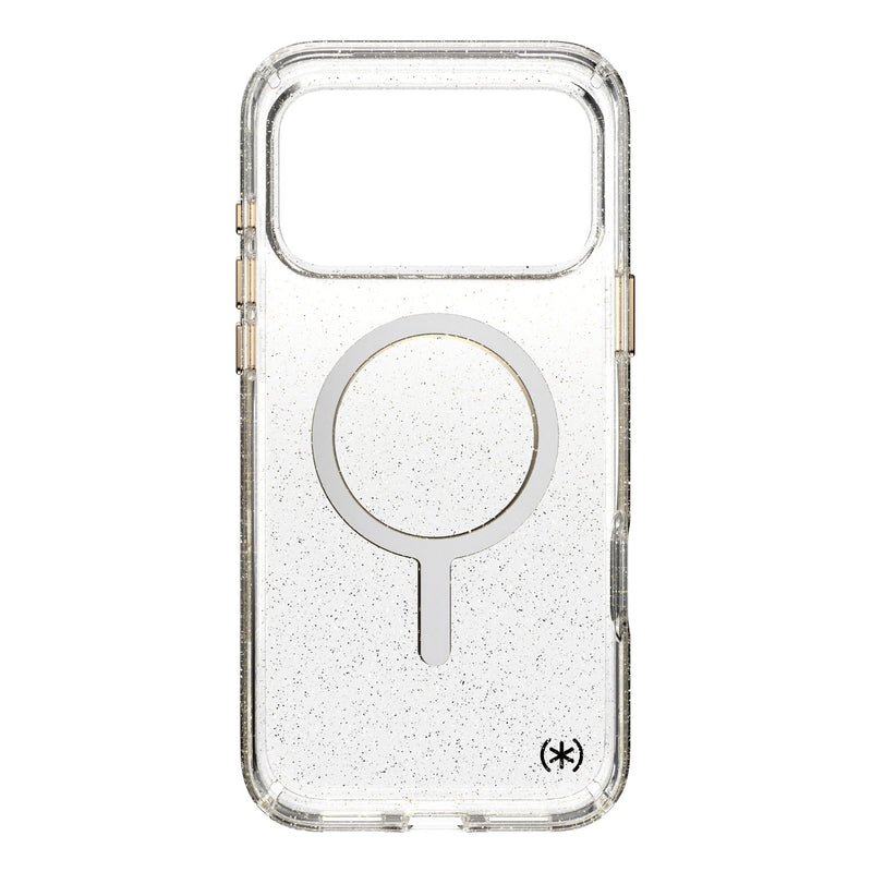 Speck Presidio Lux MagSafe Case - Apple iPhone 17 Pro Max - Gold Glitter (SPK150987-9221)