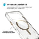 Speck Presidio Lux MagSafe Case - Apple iPhone 17 Pro Max - Gold Glitter (SPK150987-9221)
