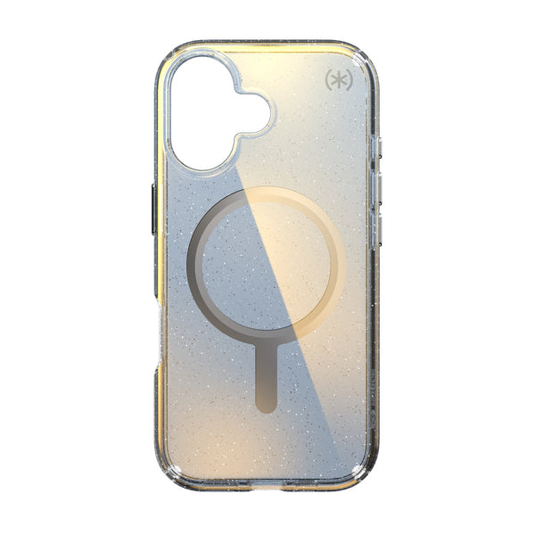 Speck Presidio Lux MagSafe Case - Apple iPhone 17 - Silver Glitter (SPK151013-3274)