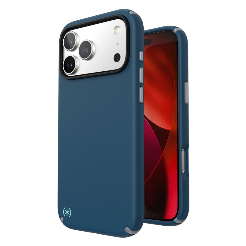 Speck Presidio2 Pro MagSafe Case - Apple iPhone 17 Pro Max - Blue & Silver (SPK151025-3261)