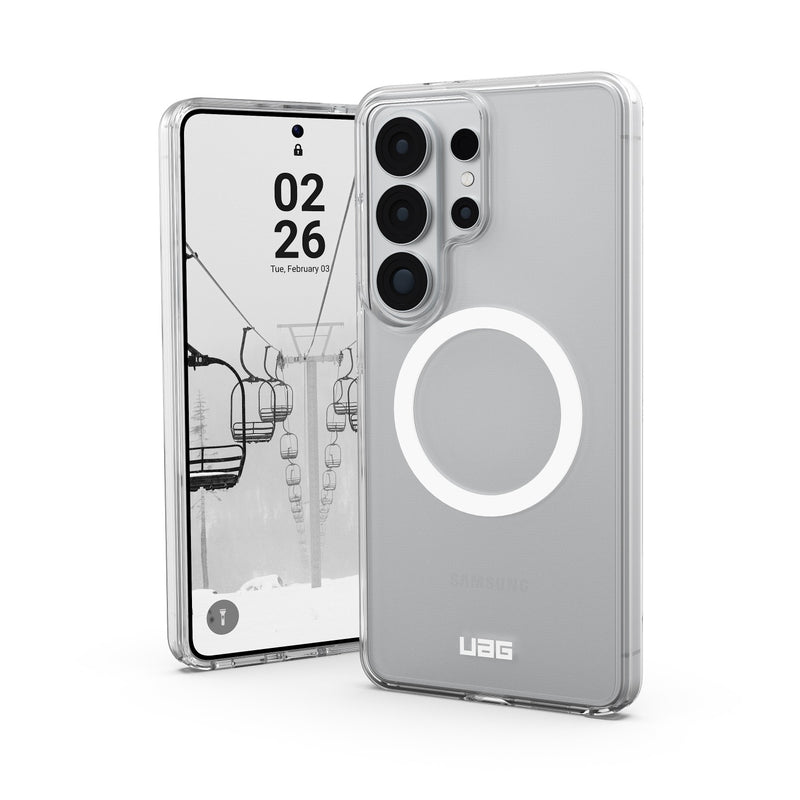 UAG Scout Clear Magnetic Case - Samsung Galaxy S26 Ultra - Ice & White