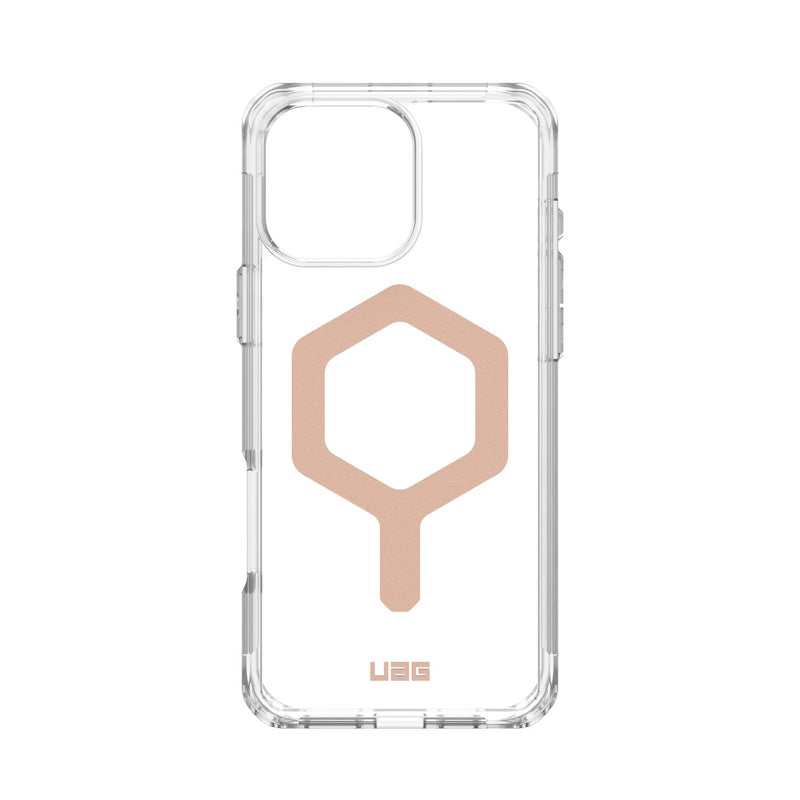 UAG Plyo Magsafe Case - Apple iPhone 16 Pro Max - Ice & Rose Gold (UAG-I16PM-MPLYG)