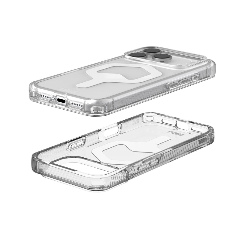 UAG Plyo Magsafe Case - Apple iPhone 17 Pro- Ice & White (UAG-I17P-MPLYW)