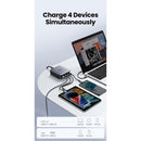 UGREEN 4 Port GaN Wall Charger With Cable - Grey (UG-CD328-90928)
