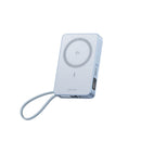 UGREEN Magnetic Wireless Power Bank With Built-in Cable 10000mAh - Blue (UG-PB773-65958B)