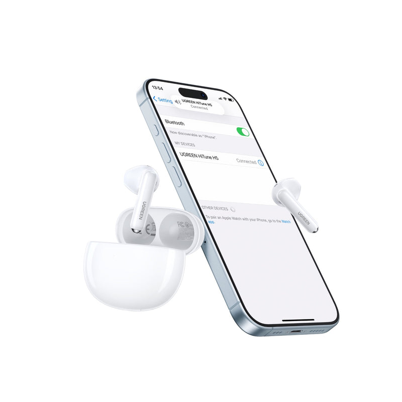 UGREEN HiTune T3 Pro True Wireless Earbuds - White (UG-WS206-35725)