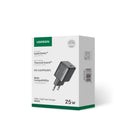UGREEN 1 Port PD Wall Charger 25W - Black (UG-X517-65736)