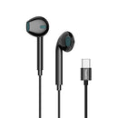 Yookie YTL-09 Wired Earphones Type-C - Black (YOOKIE-YTL09-B)