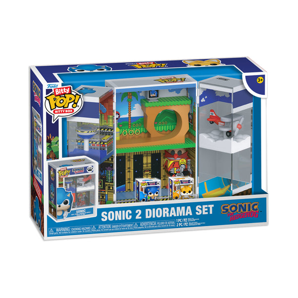 Funko Bitty Pop! Bitty Box: Sonic the Hedgehog - Sonic 2 Diorama Set (FN-BIT-00093563)