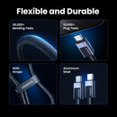 UGREEN Type-C To Type-C Braided Cable 240W 2 Metre - Grey (UG-L513-45068)