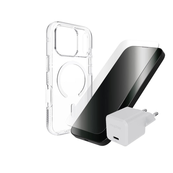 ZAGG Phone Case / Screenguard / Wall Charger Premium Bundle - Apple iPhone 18 Pro Max / iPhone 17 Pro Max (ZAGG-700622788)