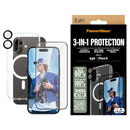 PanzerGlass 3-In-1 Protection Bundle - Apple iPhone 16 (B1291-2861-1283)