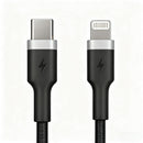 BIOND Lightning To Type-C Nylon Cable 1 Metre - Black (BGG-NY-IPD)