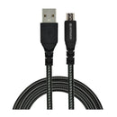 INTOUCH Micro USB Tough Braided Cable 1.2 Metres - Black (IT-CSC3023-BK)