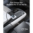 Anker 335 3 Port Car Charger 67W - Black (A2736H11)