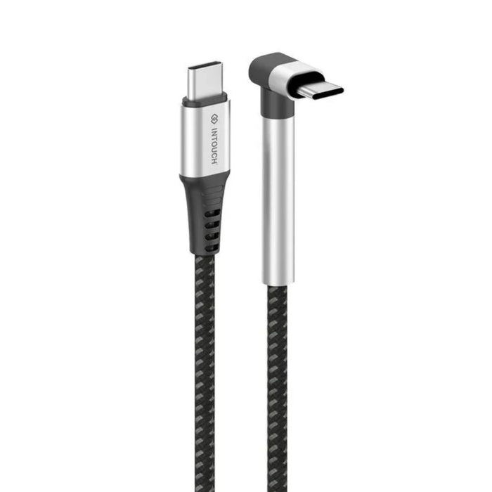 INTOUCH Type-C to Type-C Gaming Cable - Black/Silver (IT-CSC3356)
