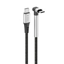INTOUCH Type-C to Type-C Gaming Cable - Black/Silver (IT-CSC3356)