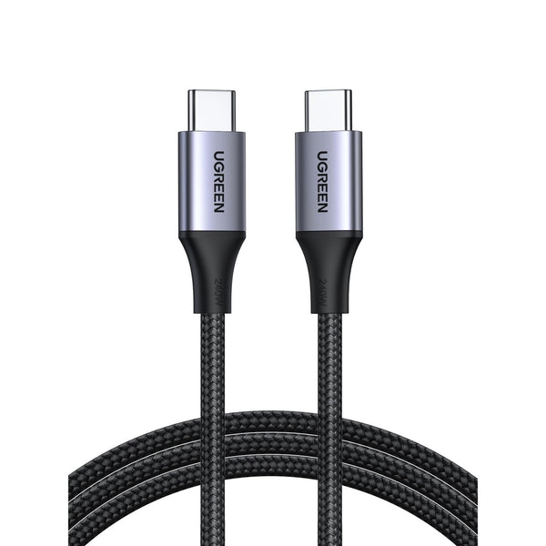 UGREEN Type-C To Type-C Braided Cable 240W 1 Metre - Grey (UG-US535-15311)