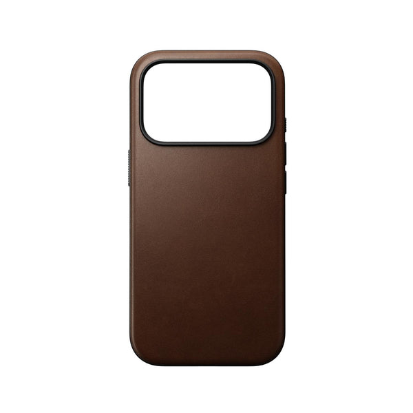 NOMAD Mag Modern Leather Case - Apple iPhone 18 Pro / 17 Pro - Brown (NM-IP18P-MMODN)